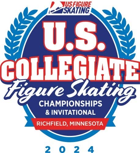 2024 U.S. Collegiate Figure Skating Championships and Invitational logo