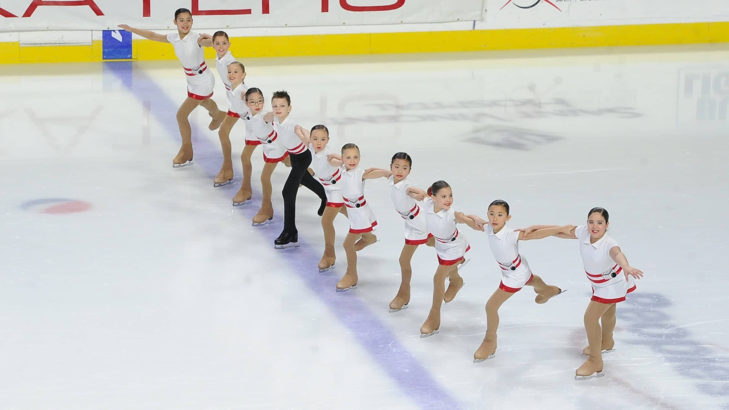 Learn to Skate USA synchronized skating team