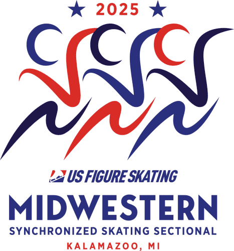 Logo for the 2025 Midwestern Synchro Sectional